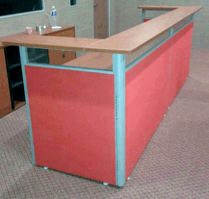 Reception Table, Counter - Afia Manufacturing Sdn Bhd, Afiah Trading Company