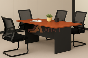 Rectangular Meeting Table, 2 Tone Colour (Model N36-R, N48-R)