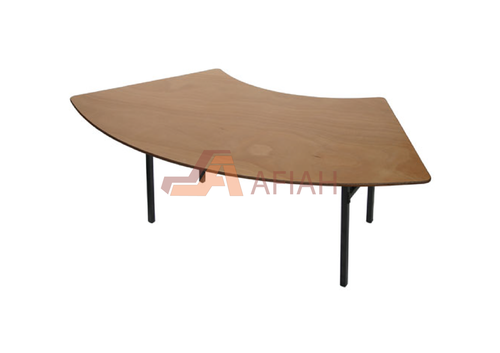 Heavy Duty Crescent Banquet Table