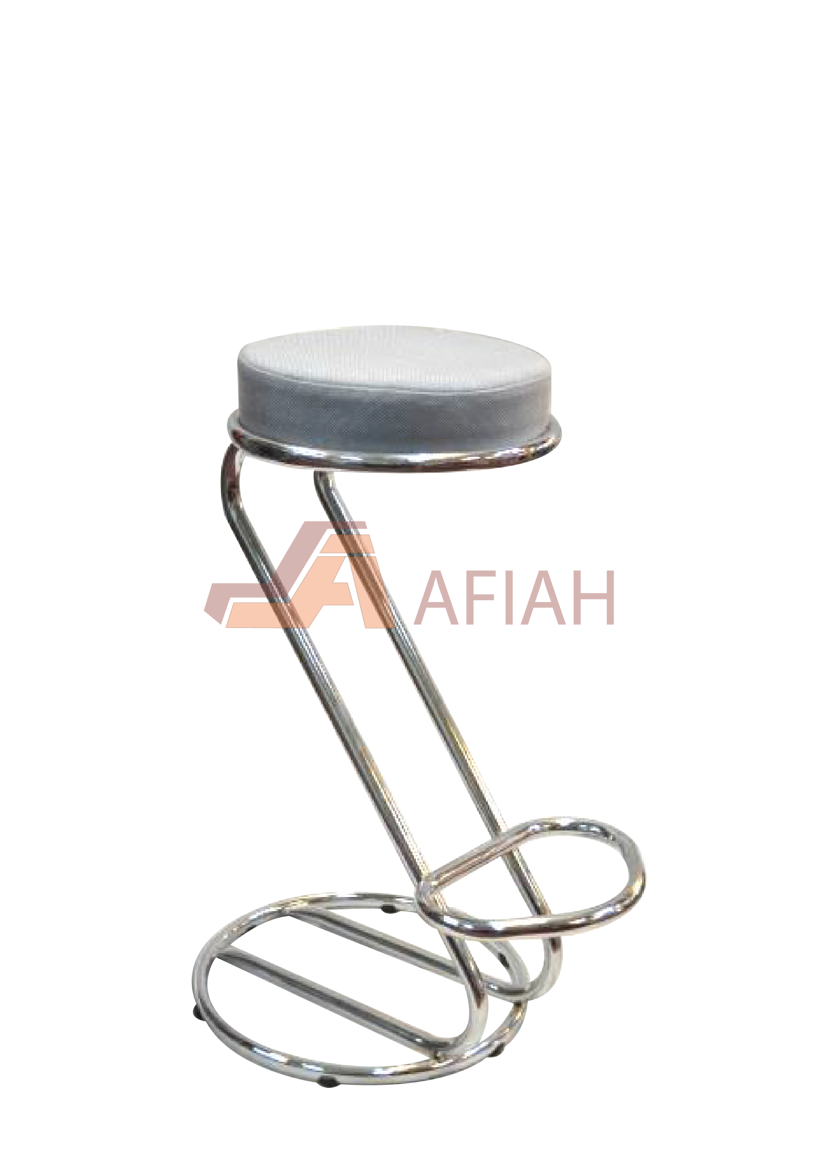 Afia woven deals counter stool black