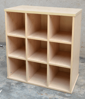 Wooden pigeon deals hole cabinet