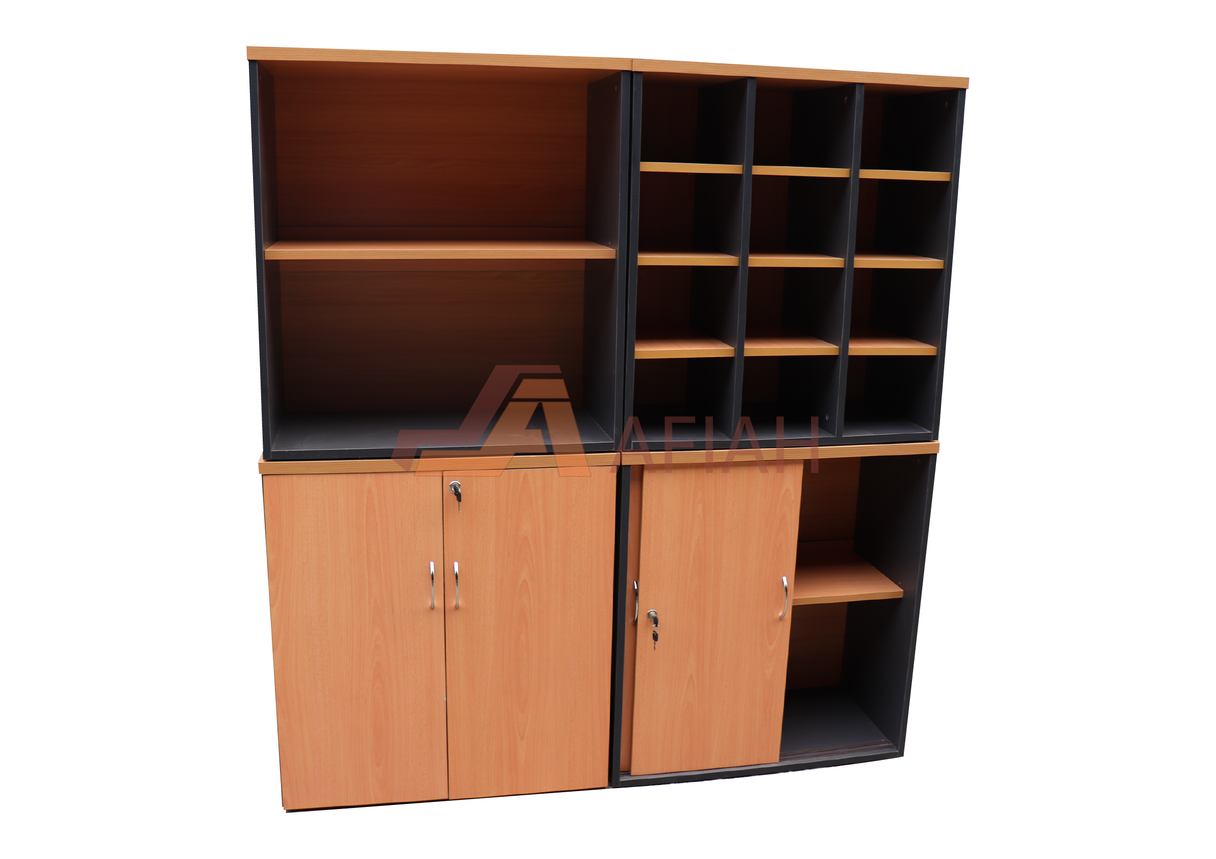 Wood Cabinet Set - Afia Manufacturing Sdn Bhd, Afiah Trading Company