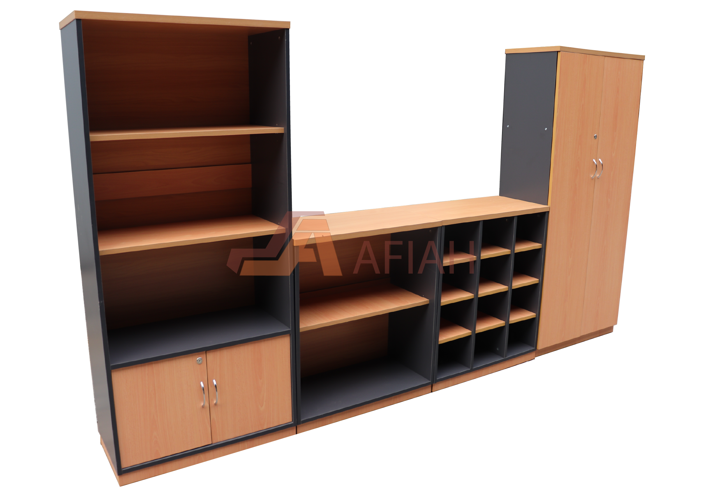 Wood Cabinet Set - Afia Manufacturing Sdn Bhd, Afiah Trading Company