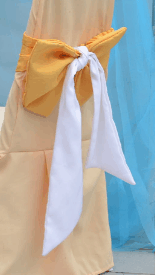 Polyester Ribbon Sash, 2 Tone Colour (Model SS5)