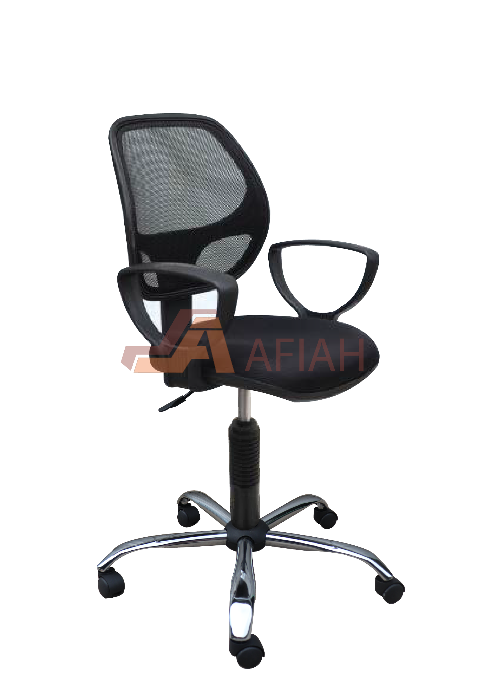 Clerical chair best sale with armrest