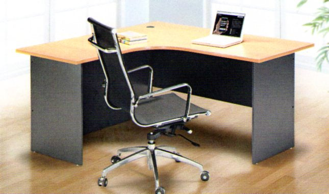 L Shape Table, 2 Tone Colour (Model E1515L, E1515R, E1815L, E1815R)