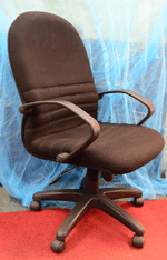 Executive Office Chair, Plan Fabric - Afia Manufacturing Sdn Bhd, Afiah Trading Company