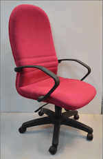 Executive Office Chair, Plan Fabric - Afia Manufacturing Sdn Bhd, Afiah Trading Company