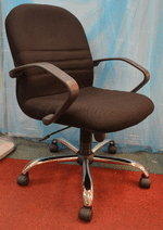 Executive Office Chair, Plan Fabric - Afia Manufacturing Sdn Bhd, Afiah Trading Company