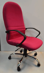 Executive Office Chair, Plan Fabric - Afia Manufacturing Sdn Bhd, Afiah Trading Company