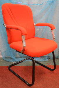 Executive Office Chair, Visitor Chair, Plain Fabric - Afia Manufacturing Sdn Bhd, Afiah Trading Company