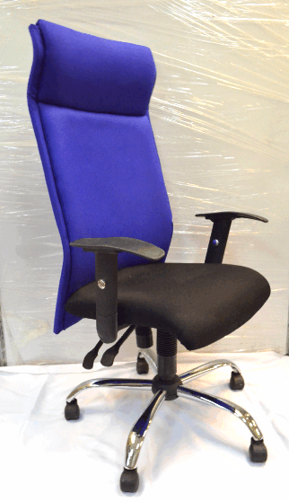 Executive Office Chair, Plan Fabric - Afia Manufacturing Sdn Bhd, Afiah Trading Company