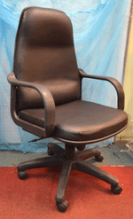 Executive Office Chair, Plan Fabric - Afia Manufacturing Sdn Bhd, Afiah Trading Company