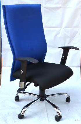 Executive Office Chair, Plan Fabric - Afia Manufacturing Sdn Bhd, Afiah Trading Company