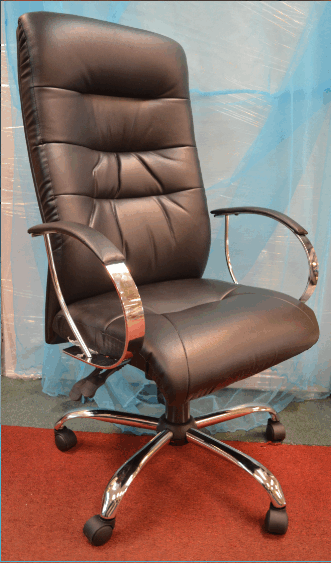 Executive Office Chair, Genuine Leather - Afia Manufacturing Sdn Bhd, Afiah Trading Company