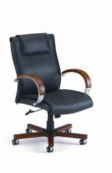 Executive Office Chair, Genuine Leather - Afia Manufacturing Sdn Bhd, Afiah Trading Company