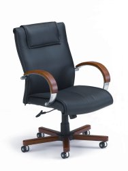 Executive Office Chair, Plan Fabric - Afia Manufacturing Sdn Bhd, Afiah Trading Company