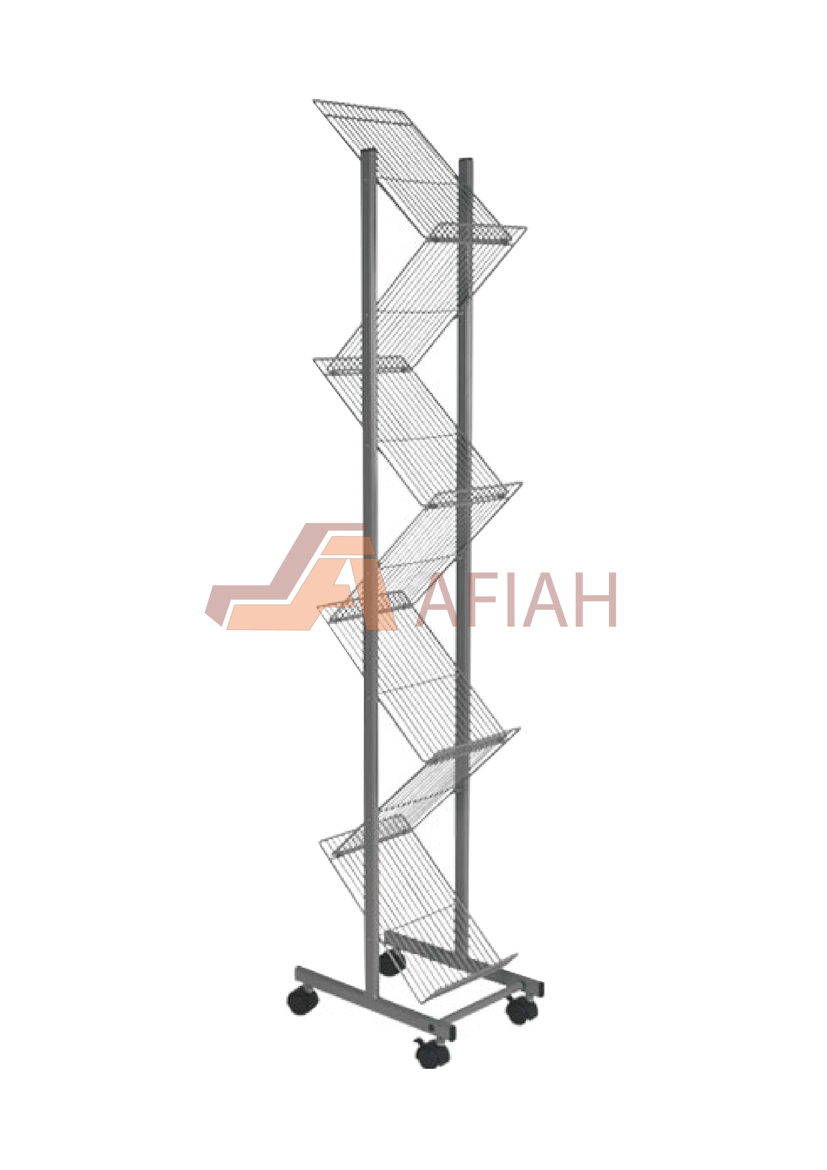 Leaflet, Newspaper & Magazine Rack - Afia Manufacturing Sdn Bhd, Afiah Trading Company