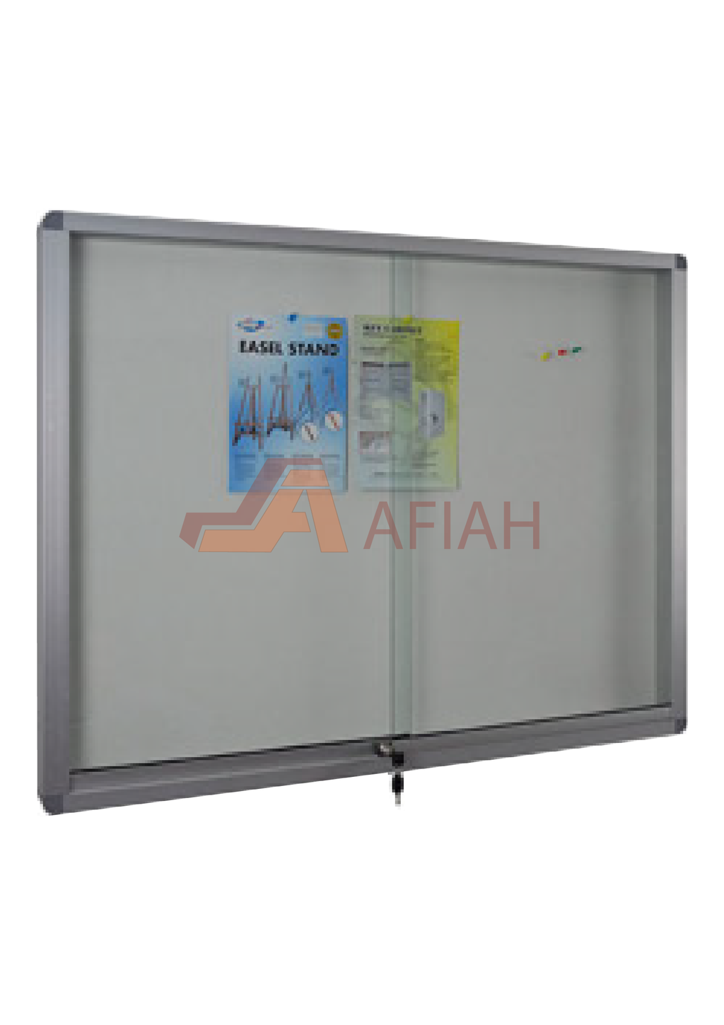 Notice Board Cabinet with Aluminium Frame - Afia Manufacturing Sdn Bhd, Afiah Trading Company