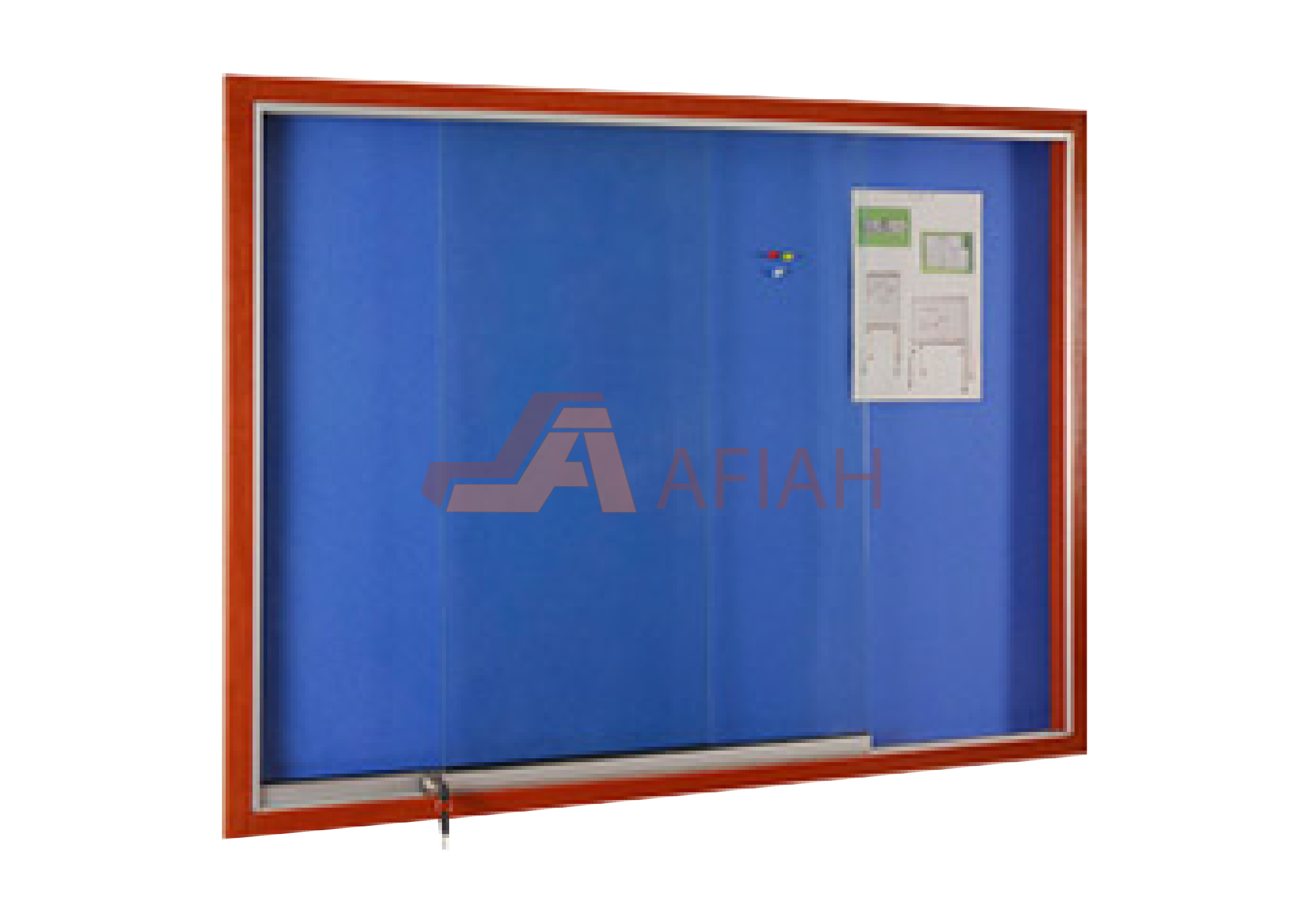 Notice Board Cabinet with Wooden Frame - Afia Manufacturing Sdn Bhd, Afiah Trading Company