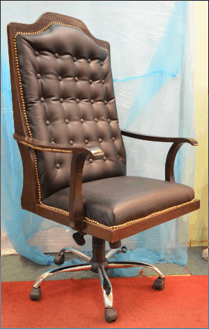 Executive Office Chair, Genuine Leather - Afia Manufacturing Sdn Bhd, Afiah Trading Company