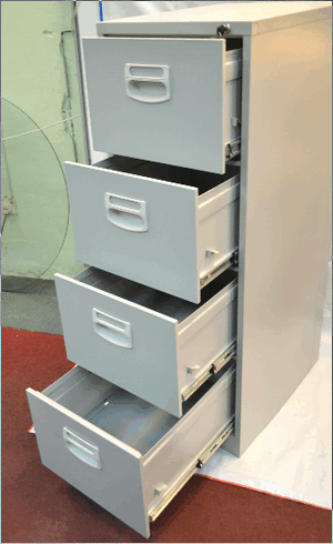 4 Drawer Filing Cabinet Model FC4