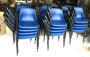 Student Chair with Writing Table - Afia Manufacturing Sdn Bhd, Afiah Trading Company