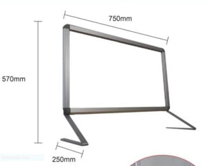 Acrylic Table Divider (Model T-AC-225)