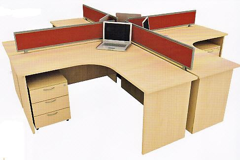 Workstation for 4 (WS4-V185C)