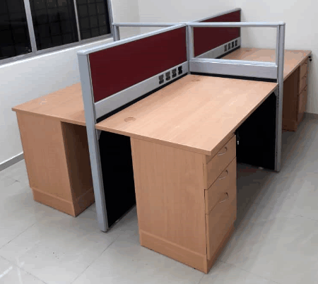 Workstation for 4 (Model WS4-V601D)